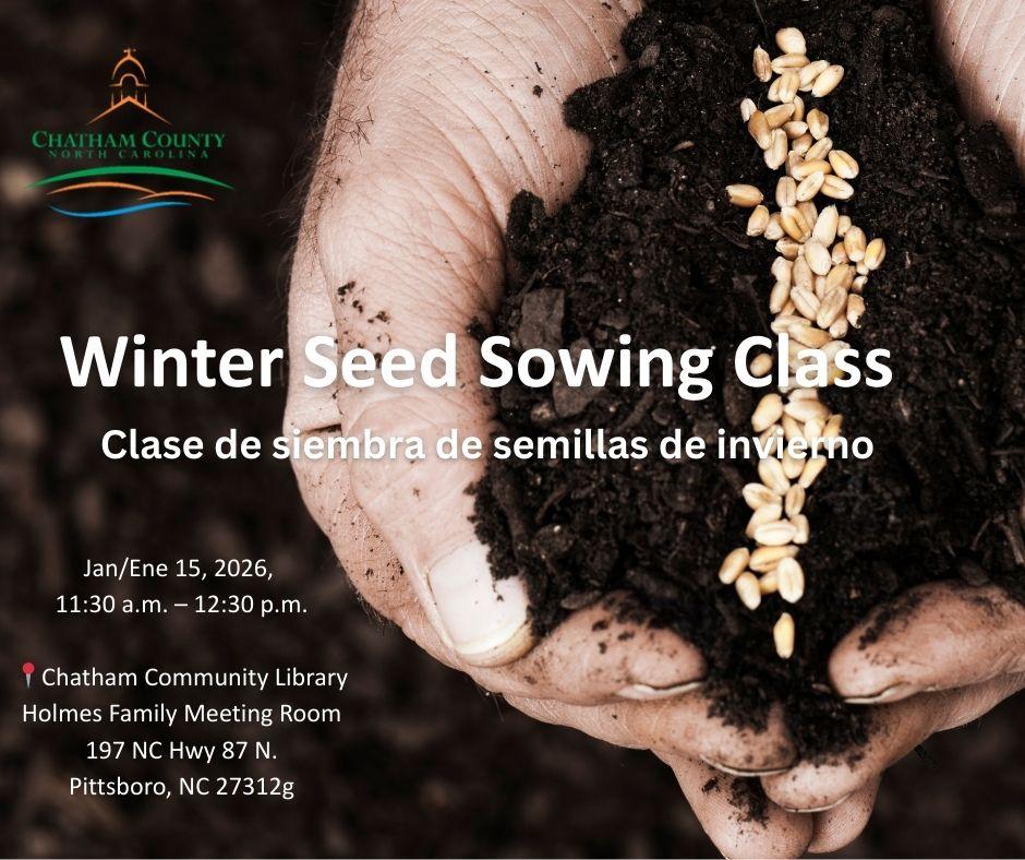 Clase de Siembra de Semillas en Invierno