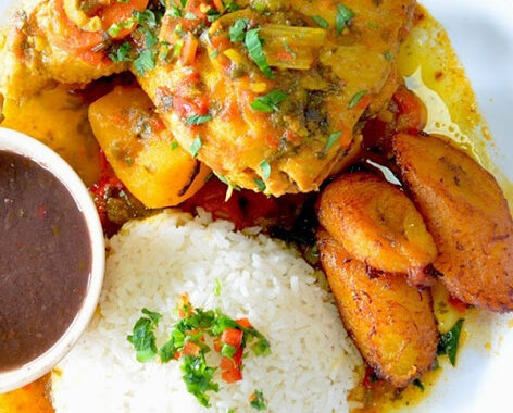 Pollo guisado