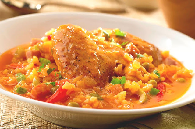 Asopao de pollo
