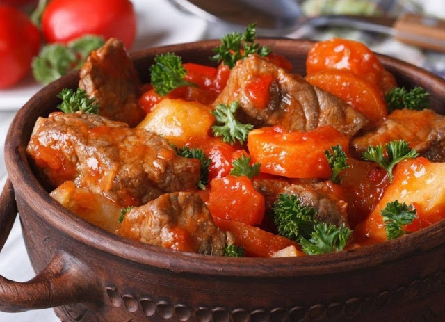 Carne guisada estilo texana