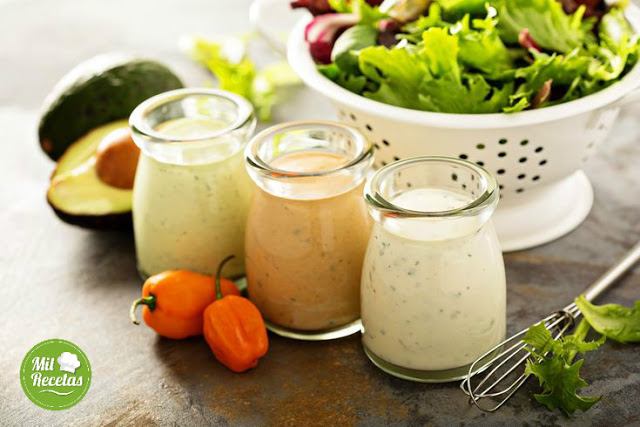 Salsas vinagretas caseras