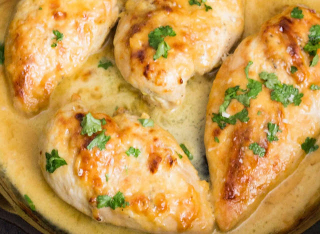Pollo al horno con miel - mostaza