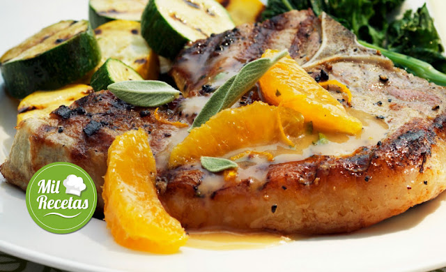 Orange Pork Chop