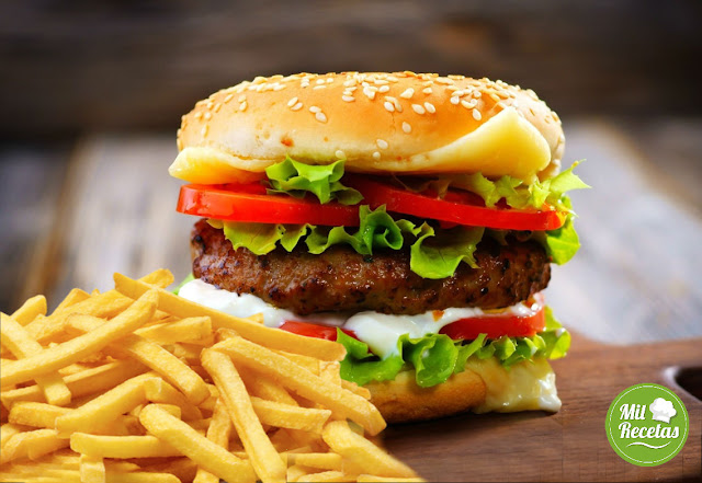 Hamburguesa de frijoles