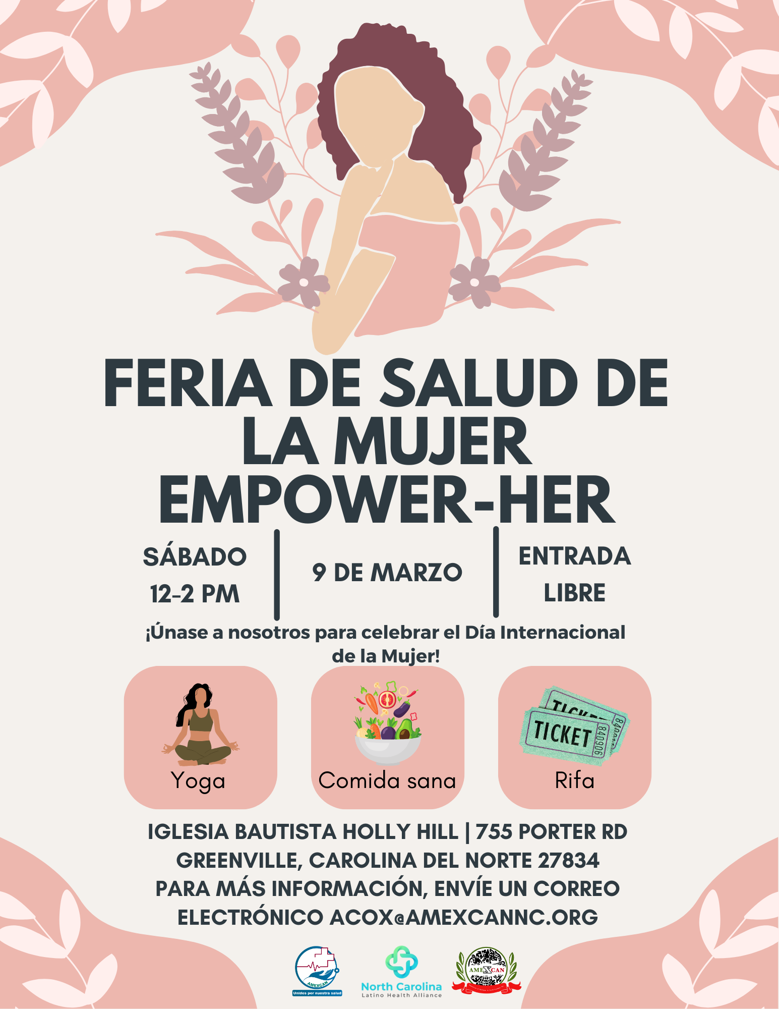 01 ESPANOL International Womens Day Main Event Flyer ESP