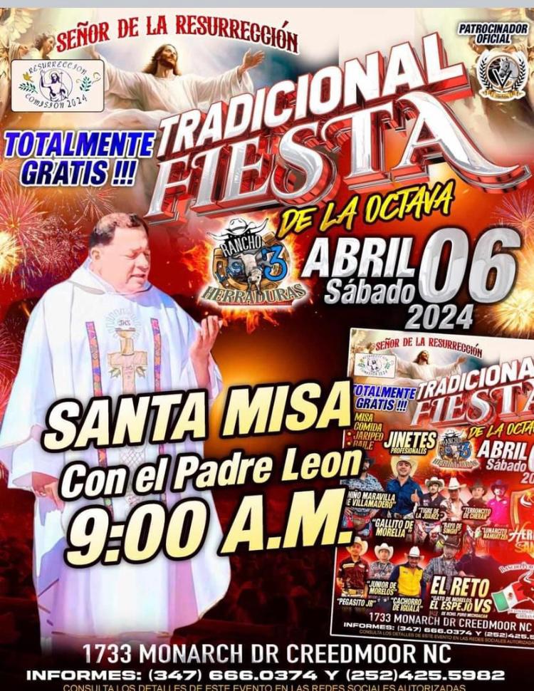 Fiesta de la Octava 2024 en Norte Carolina