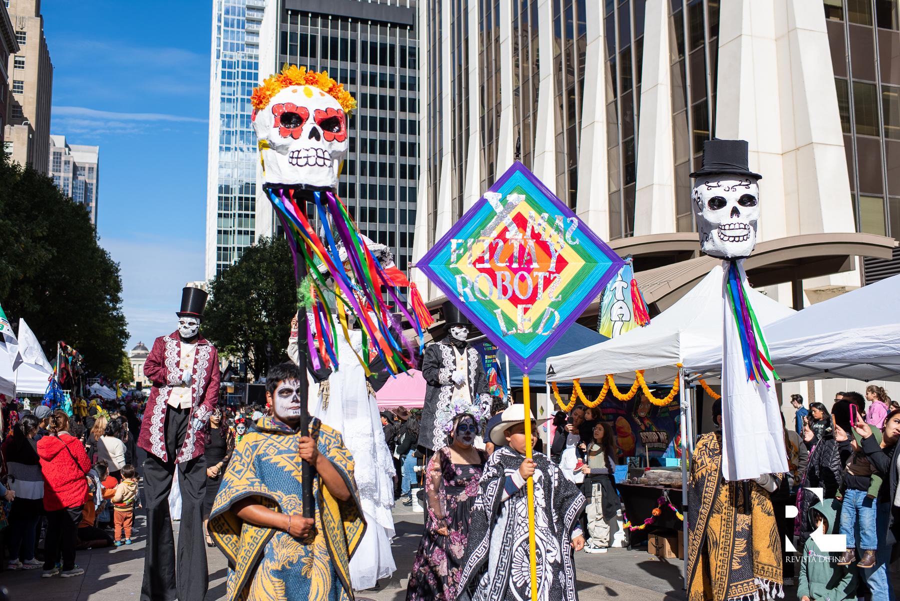 Escenario principal — Festival Día de los Muertos Raleigh 2025